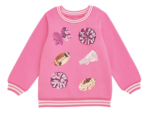 Youth SEQUIN CHEER SWEATSHIRT