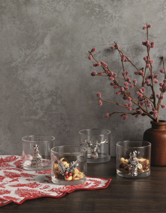 Christmas Icon Tidbit Bowls