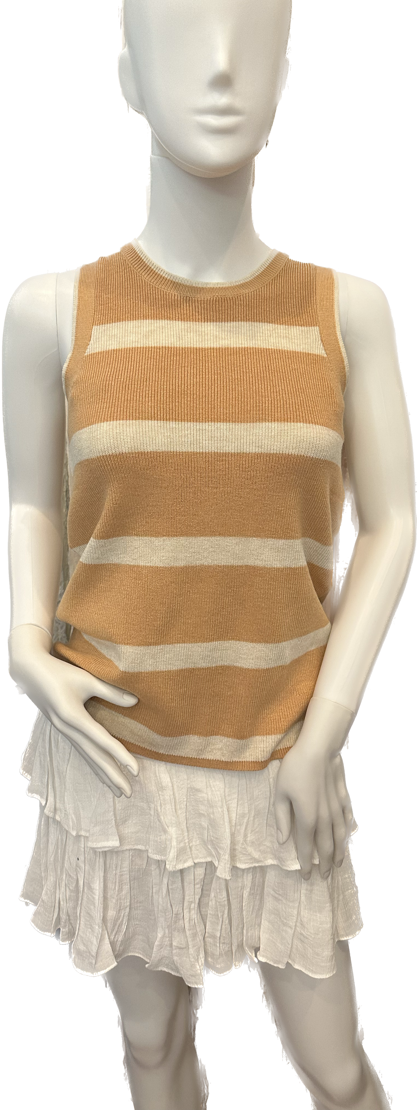 Wishlist® Striped Sweater Tank in 2 Colors