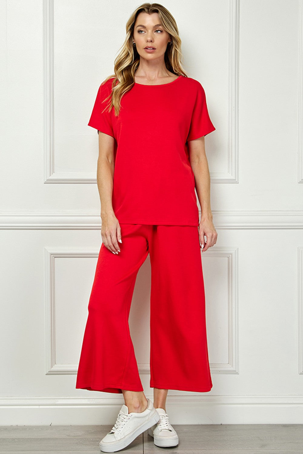 "Basic Life" Soft Tee- Red