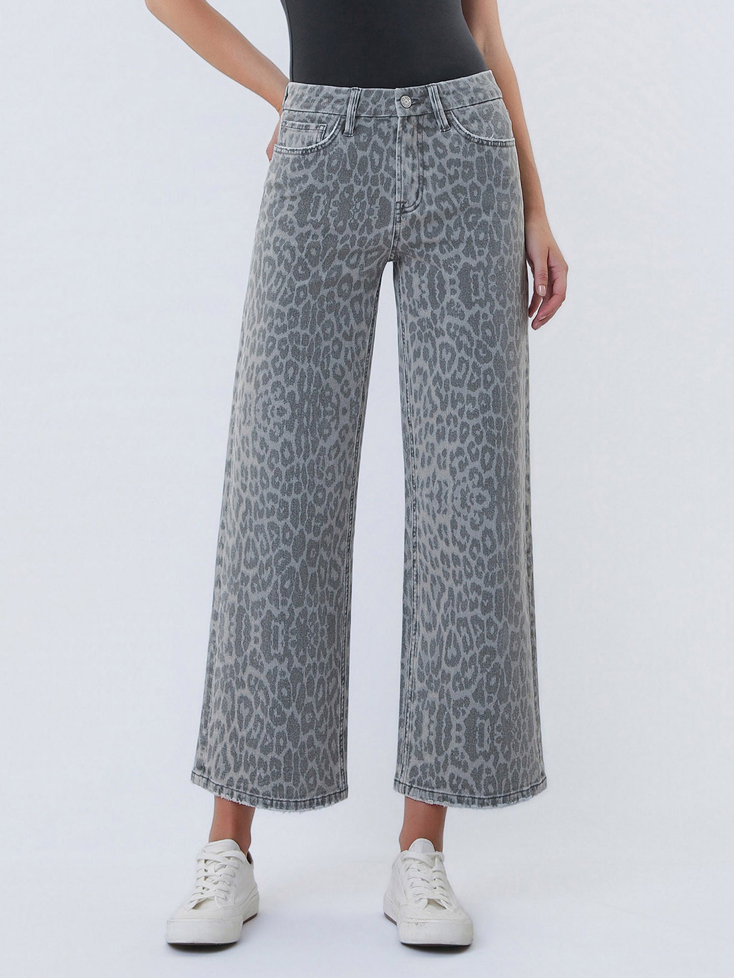 Leopard Girl Baggy Wide Leg