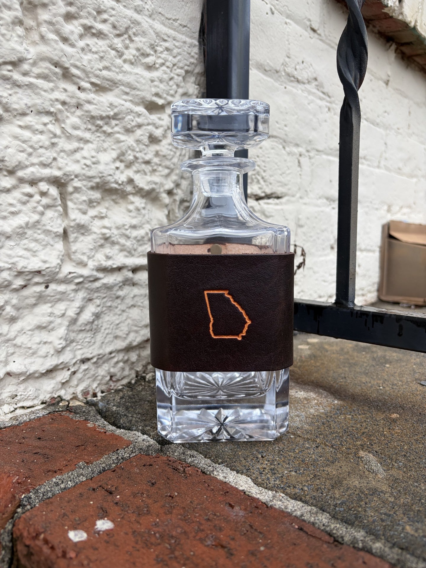 Leather Decanter