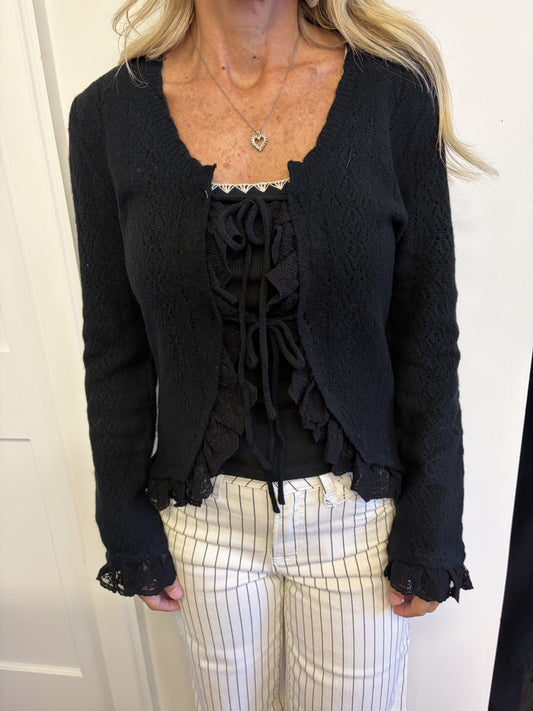 Flirty Find Tie Cardigan
