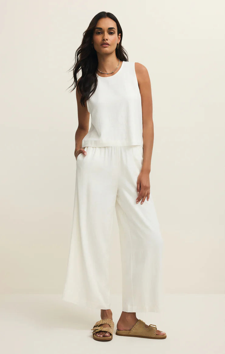 Scout Linen Pant White