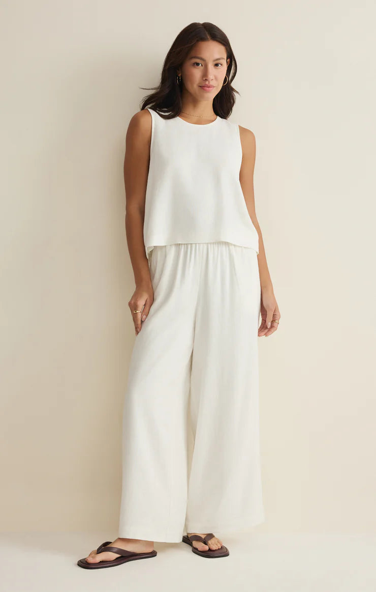 Scout Linen Pant White