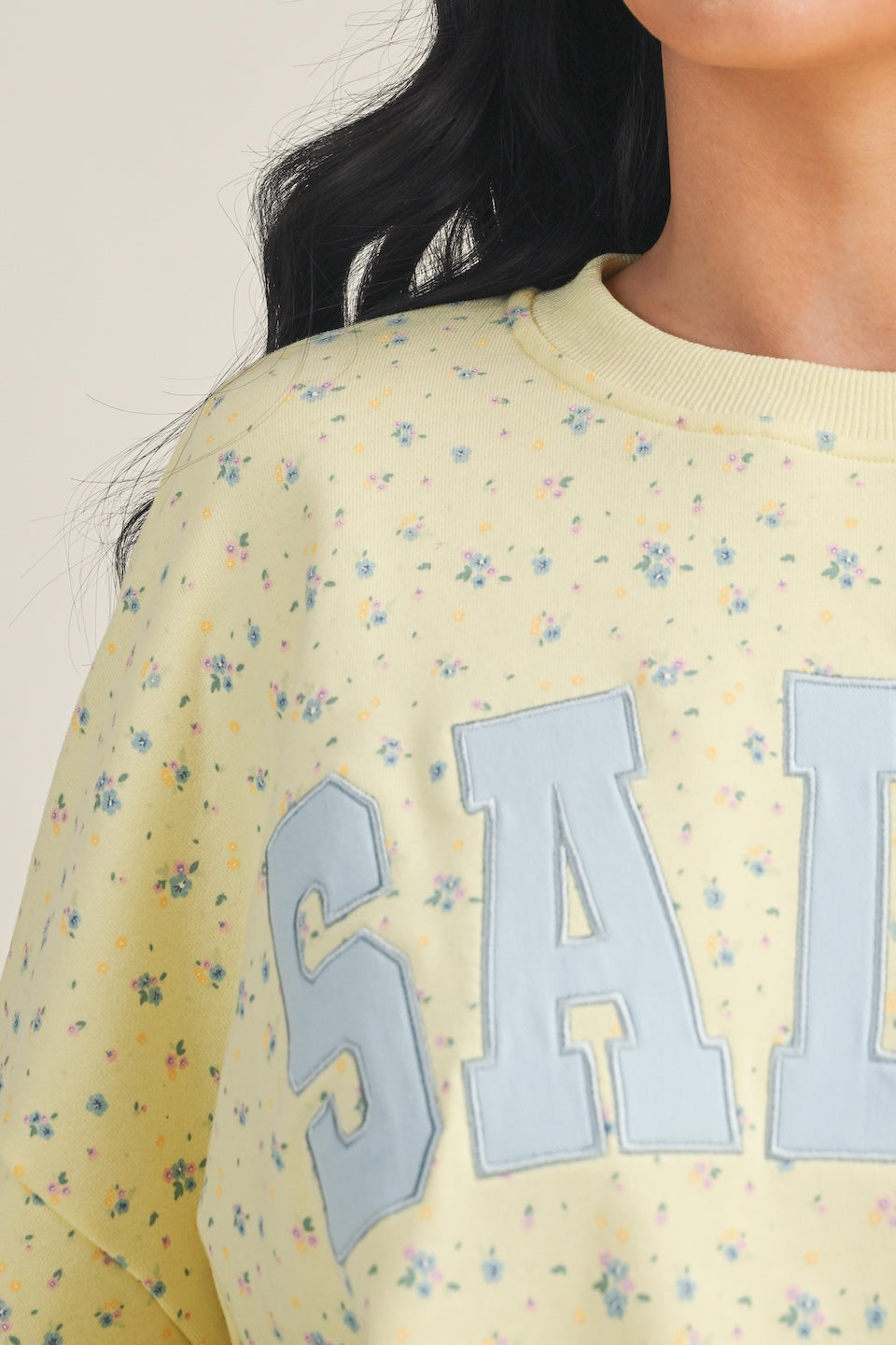 Salty Ditsy Crewneck