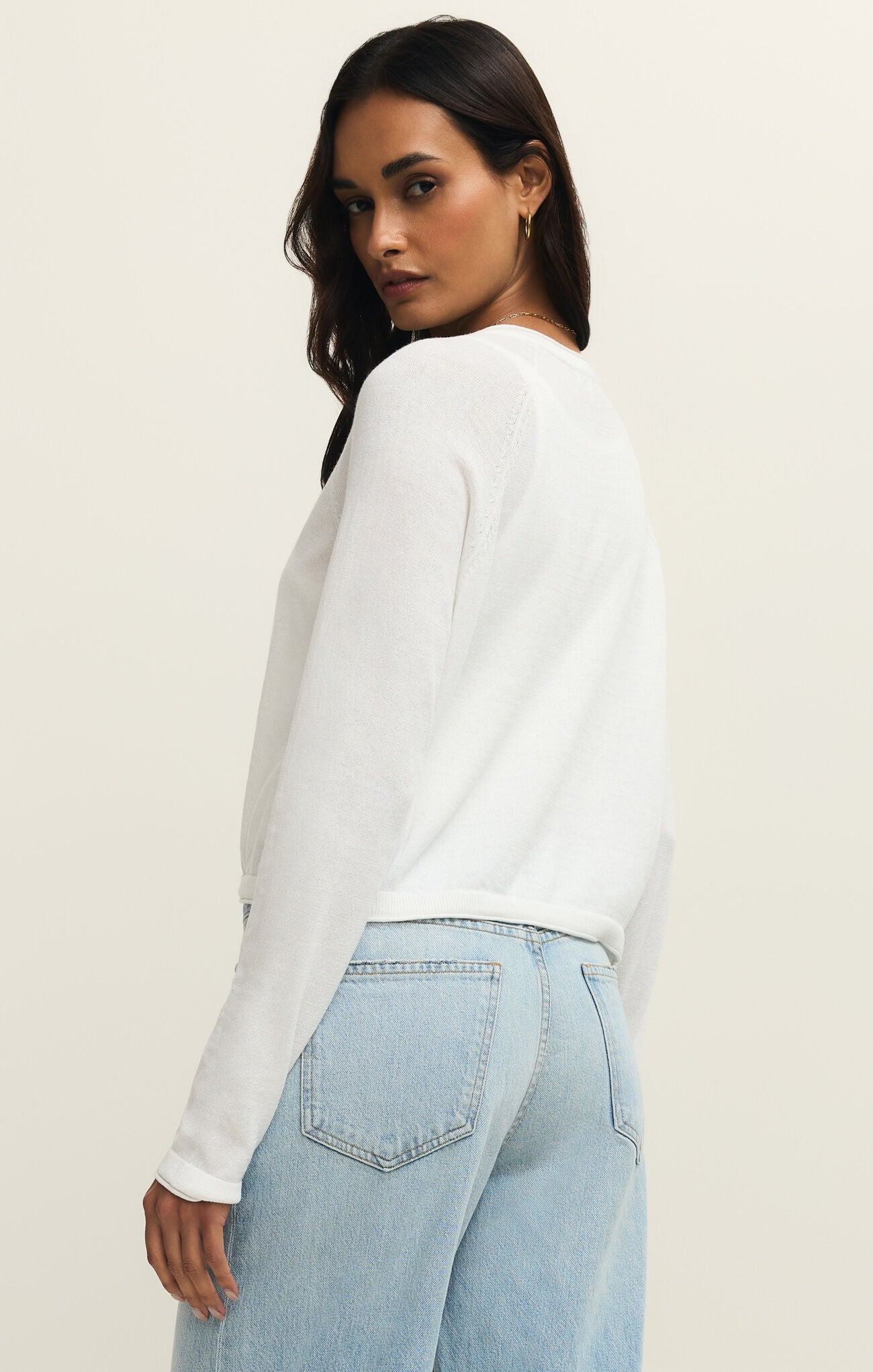 The Perfect Layer Cardigan- White