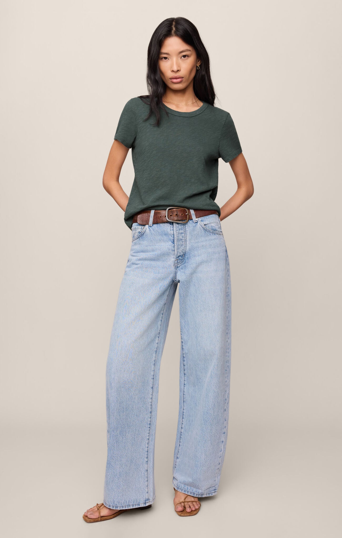 Junie Slub Tee Shirt