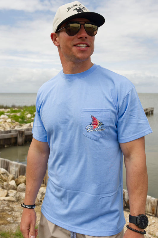 Burlebo Short Sleeve Tee- Fish Fin