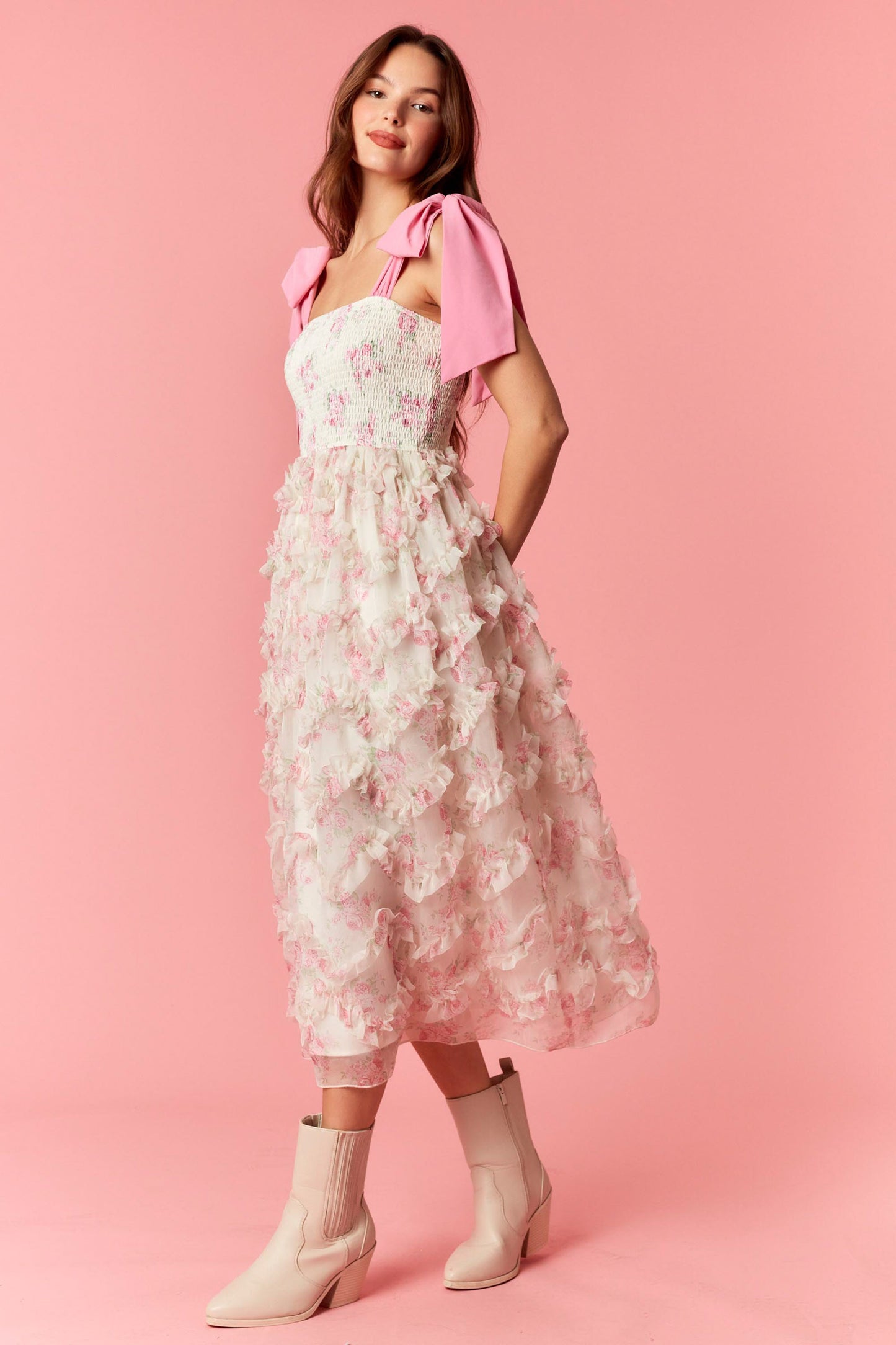 Love Story Floral Dress