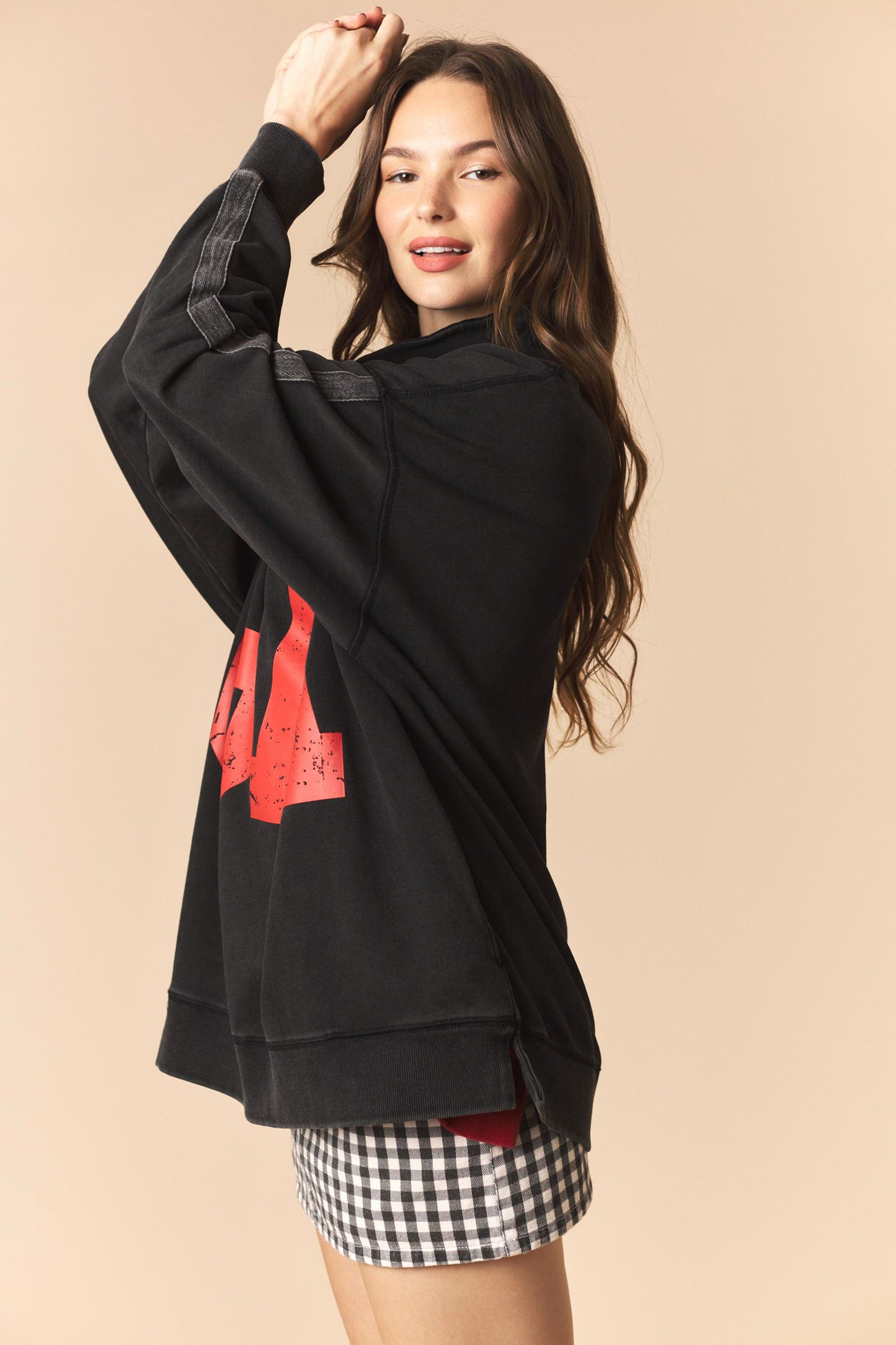 GA Mock Neck Sweatshirt