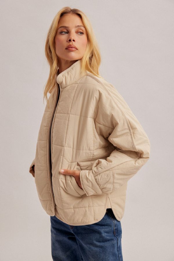 Quilted Puffer Jacket