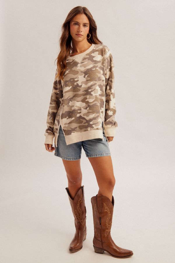 French Camo Sweatshirt