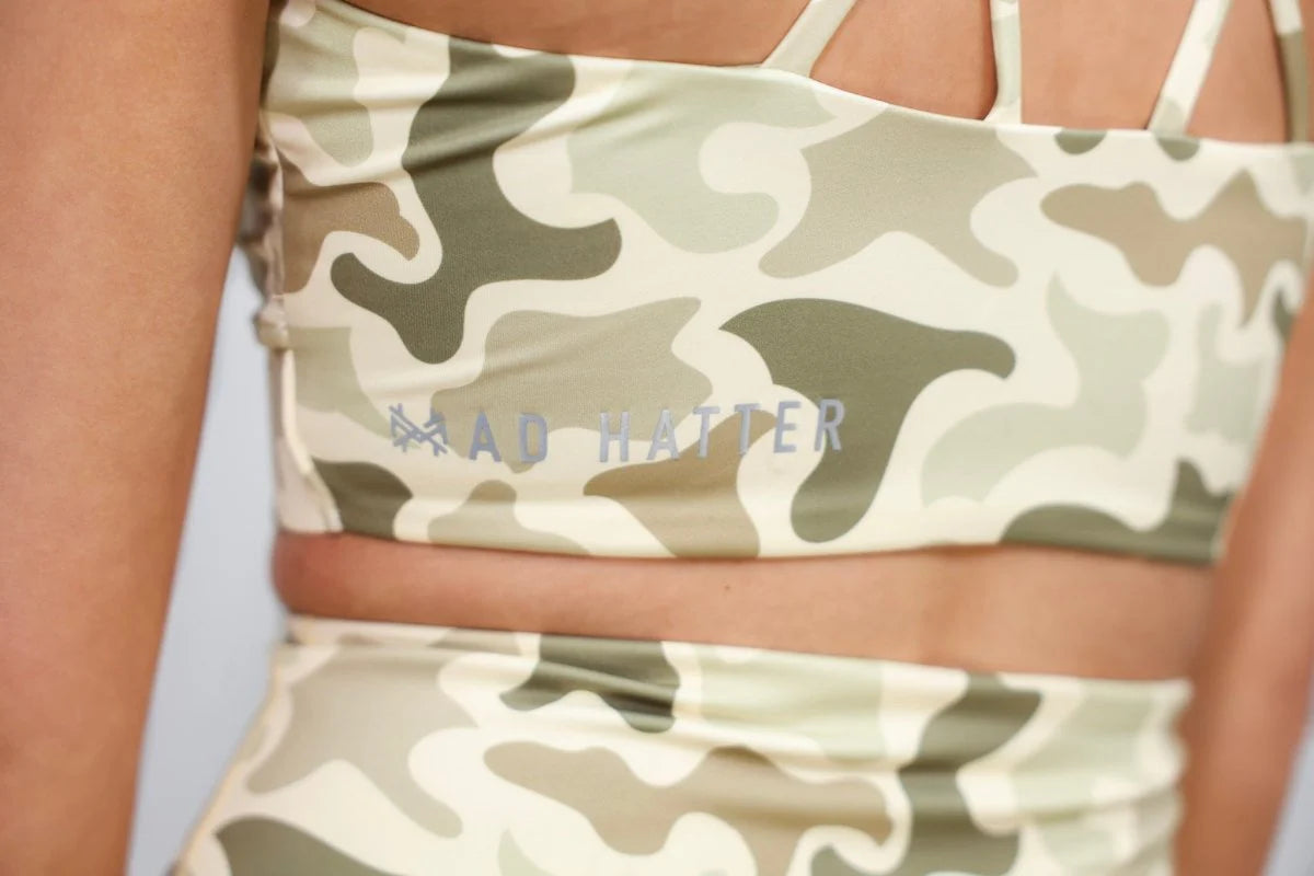Limitless Sports Bra- Oasis Camo