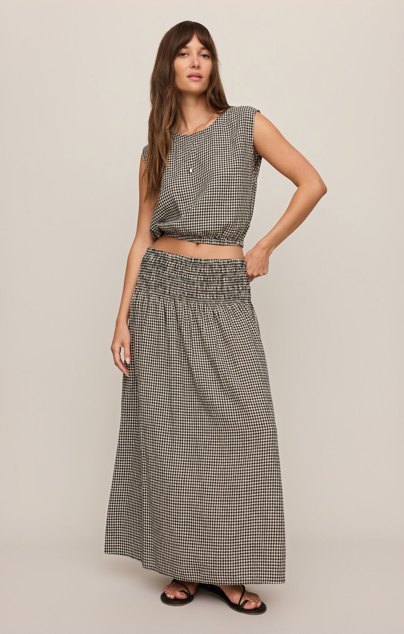 Brooke Gingham Skirt
