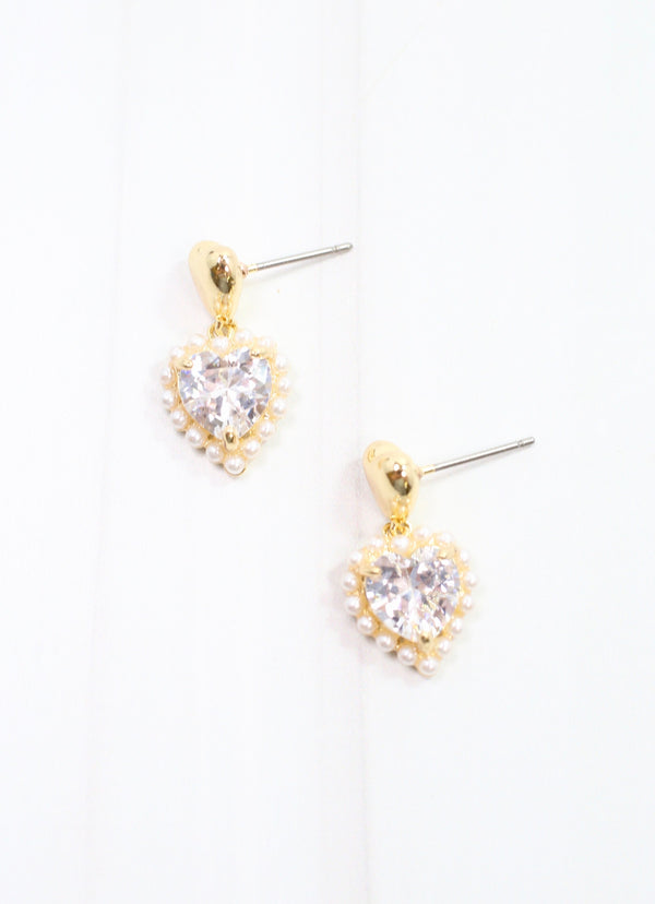 Belaga Heart Drop Earring
