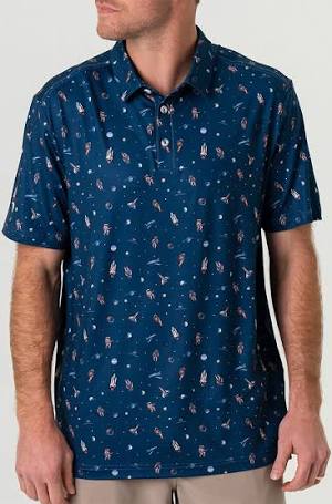 Burlebo Performance Polo-Moon