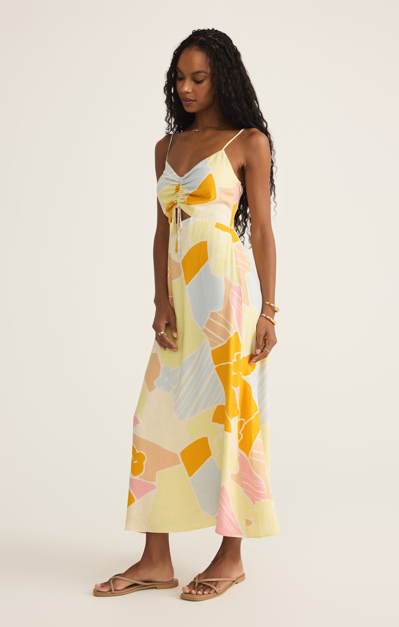 Z Supply Aura Riviera Midi Dress
