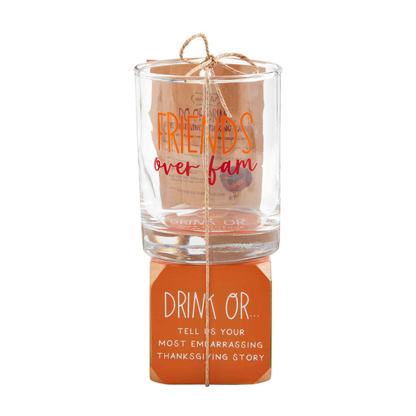 Friendsgiving Drinking game set