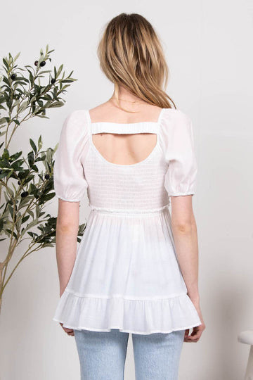 "Force of Love" Babydoll top
