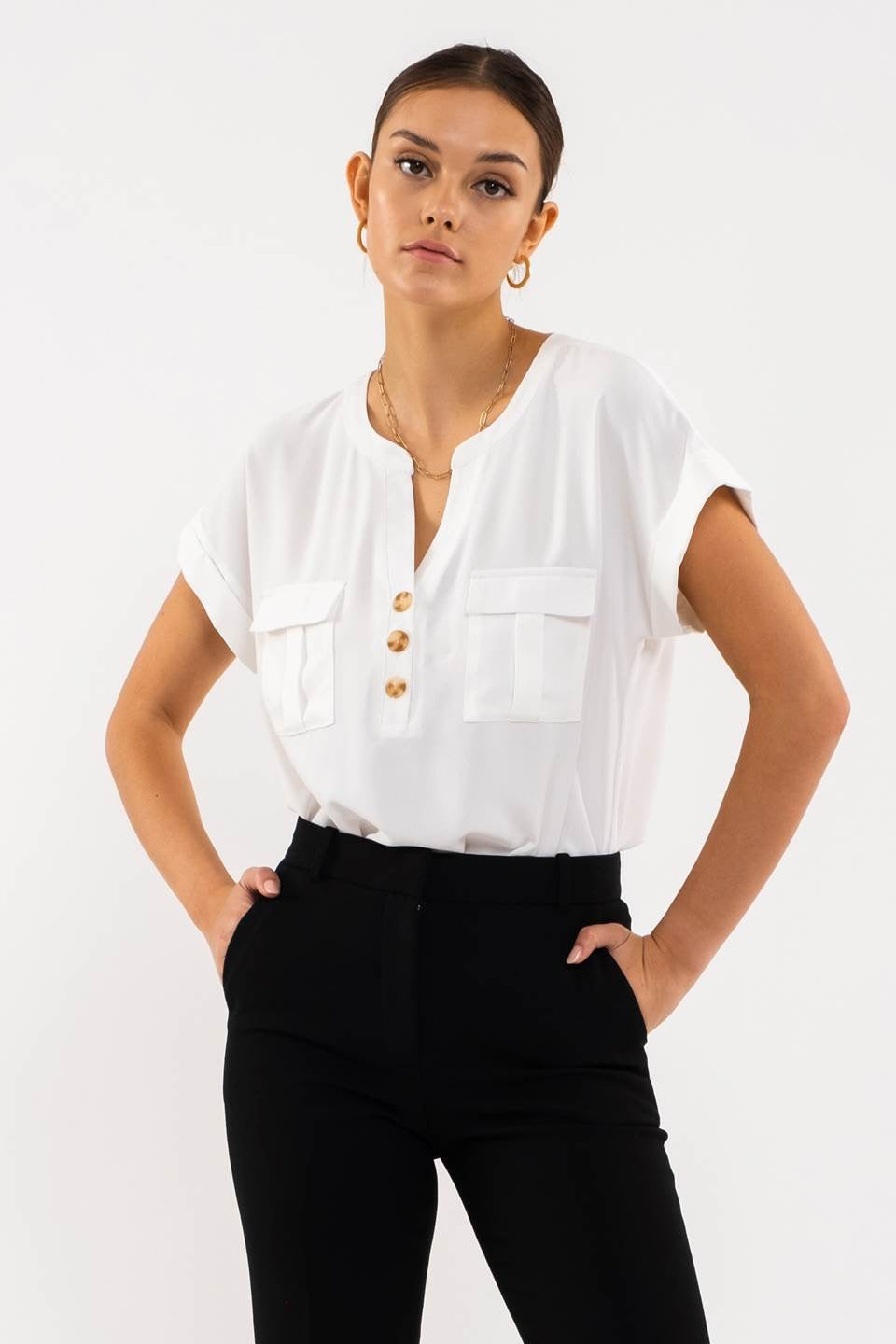 "Office Chat" Blouse